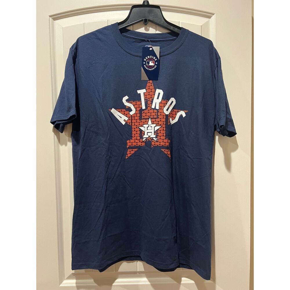 NWT❤️MLB Houston Astros Men's Short Sleeve T- Shirt szL